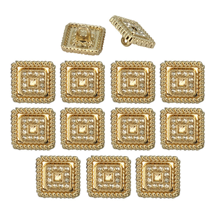 Gold / 11 Gold Buttons