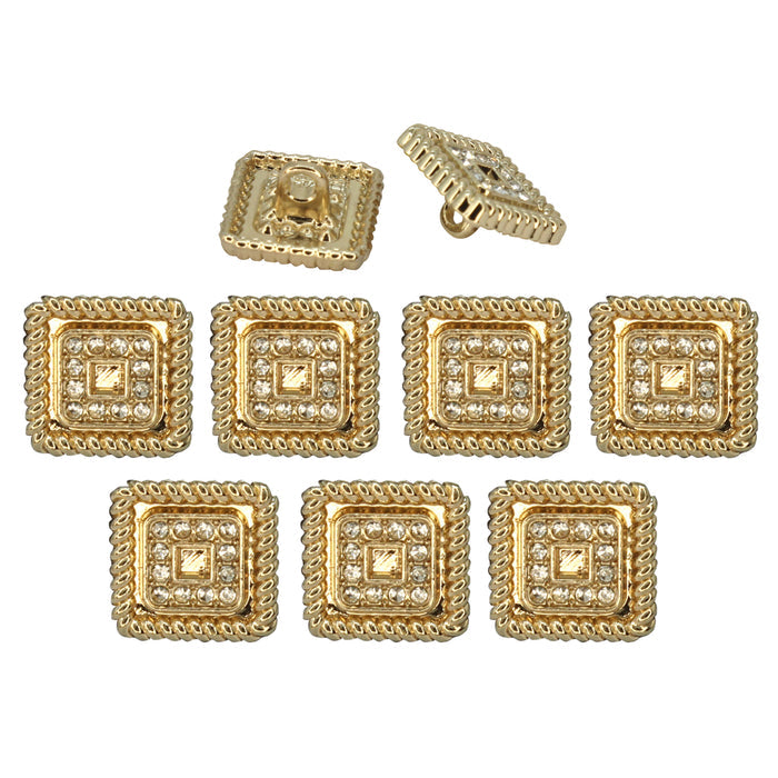 Gold / 7 Gold Buttons