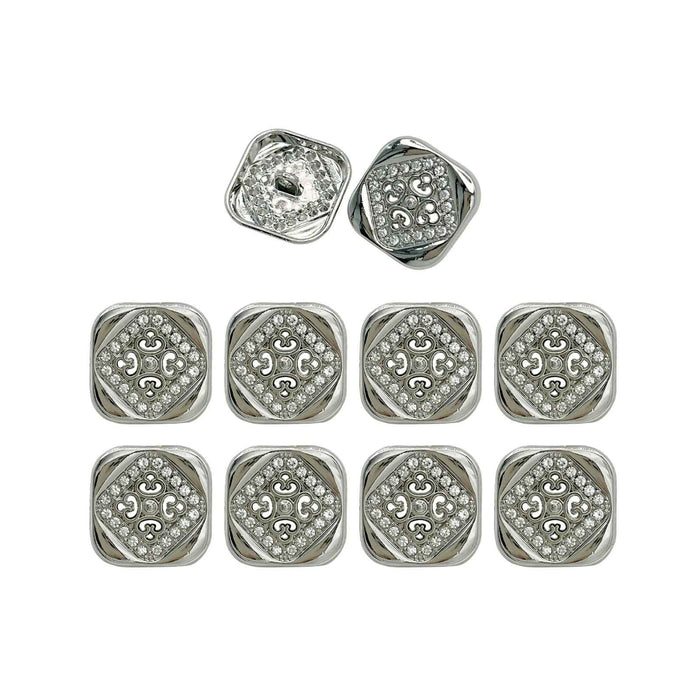 Silver / 15mm(24L) / 8 Buttons
