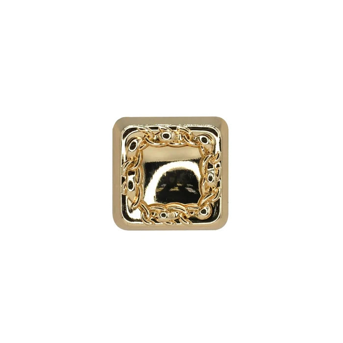 Square Metal Buttons | 15mm(24L),18mm(28L) & 20mm(31L)