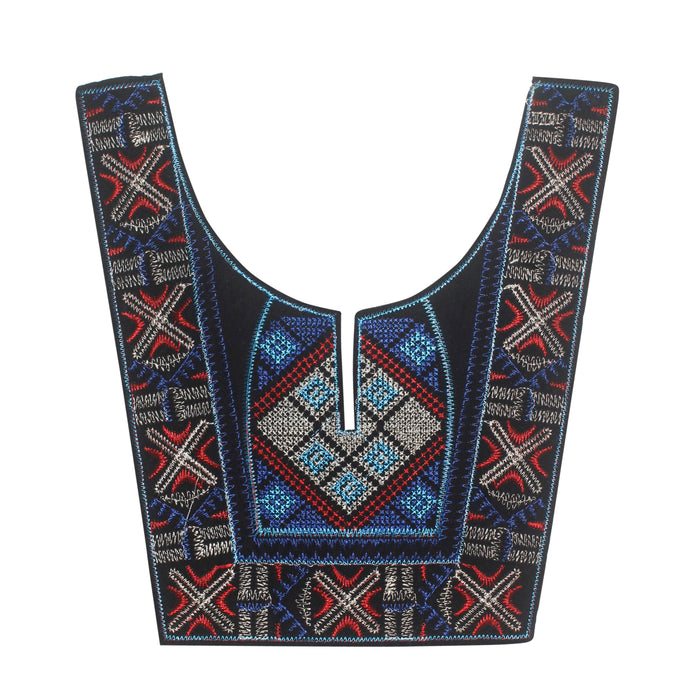 Square Style Vibrant Neckline