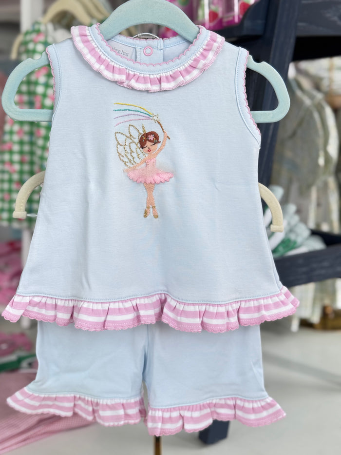 Squiggles - Tank + Short Set - Swan Dance Suzy