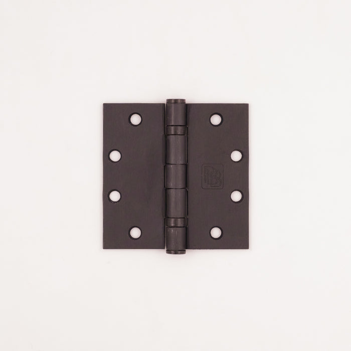 Dark Bronze Standard Entry Door Hinges Open