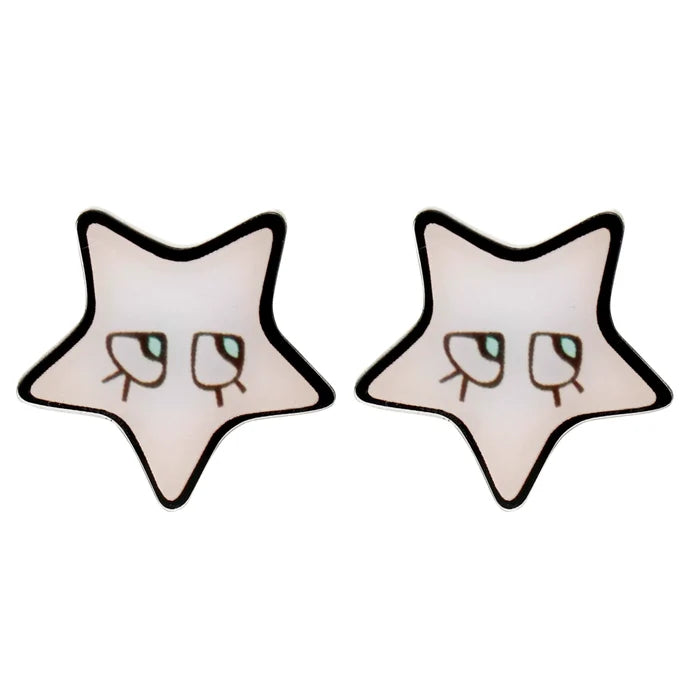 Star Face Brooch