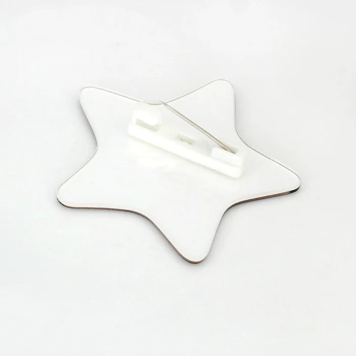 Star Face Brooch