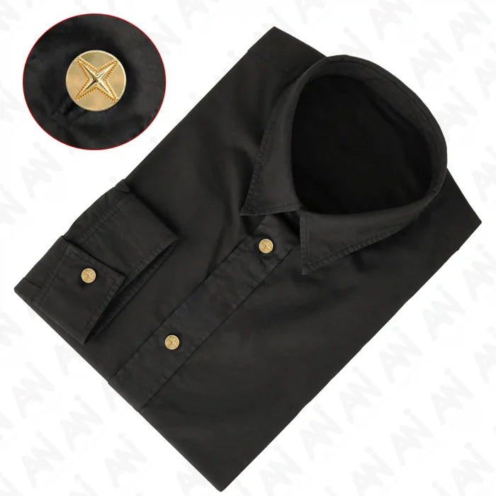 Starburst Metal Shirt Buttons | 10mm(17L)