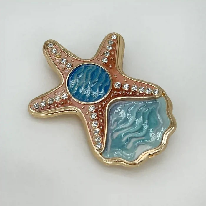 Starfish Shell Nautical Buckle