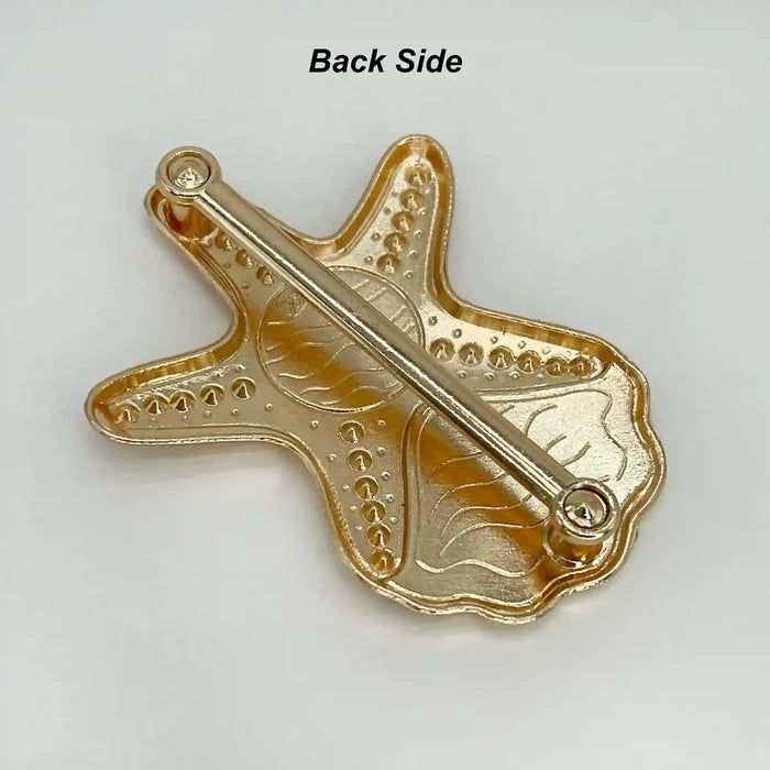 Starfish Shell Nautical Buckle