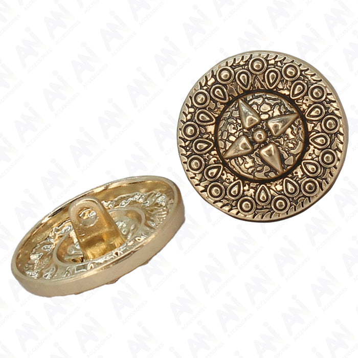 Starlight Sparkle Metal Buttons | 15mm(24L), 18mm(28L) & 23mm(36L)