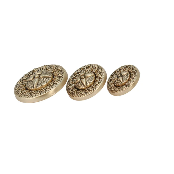 Starlight Sparkle Metal Buttons | 15mm(24L), 18mm(28L) & 23mm(36L)