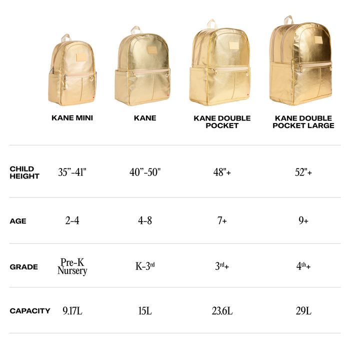 State Bags - Kane Double Pocket Large Backpack - Pink/Silver