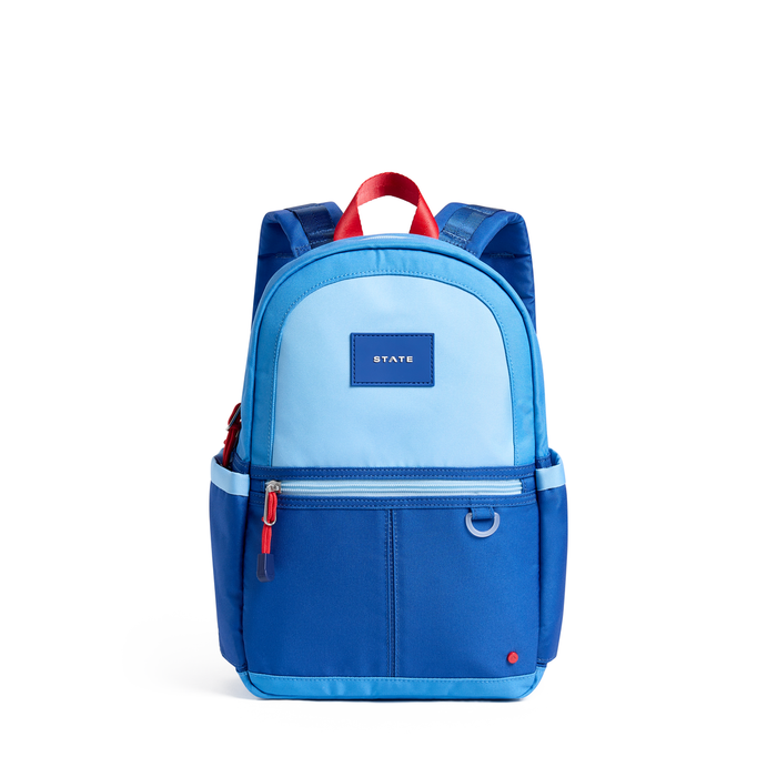 State Bags - Kane Mini Backpack - Blue/Light Blue Colorblock