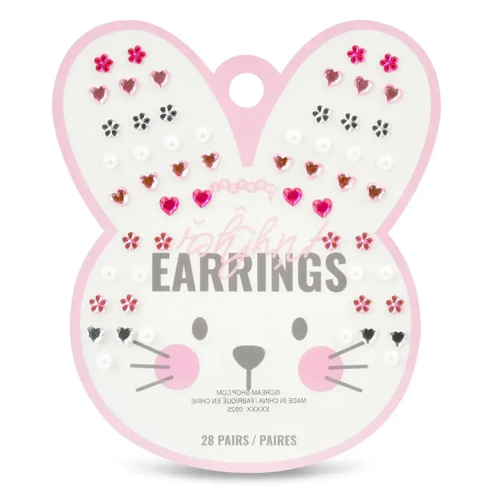 Stick On Earrings - Bunny