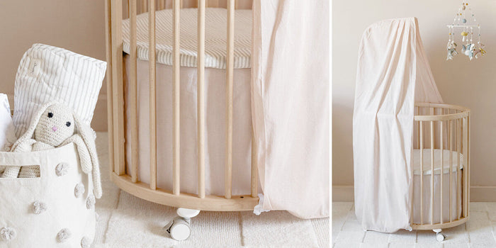 Stokke Sleepi Mini Bed Skirt by Pehr V2