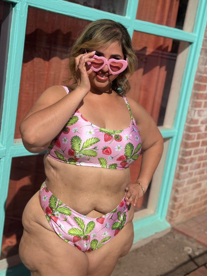 Strawberry Shortcake Thong Bikini Bottom