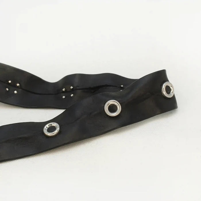 Studded Silver Grommet Tape