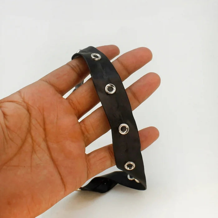 Studded Silver Grommet Tape