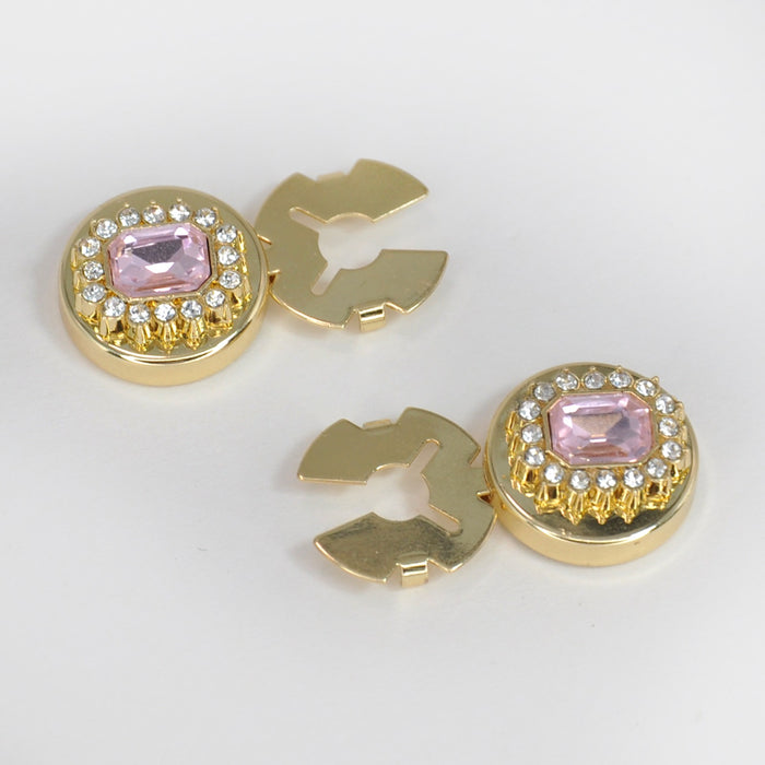 Gemstone / Pink / 7.5mm(12L) to 22mm(35L)