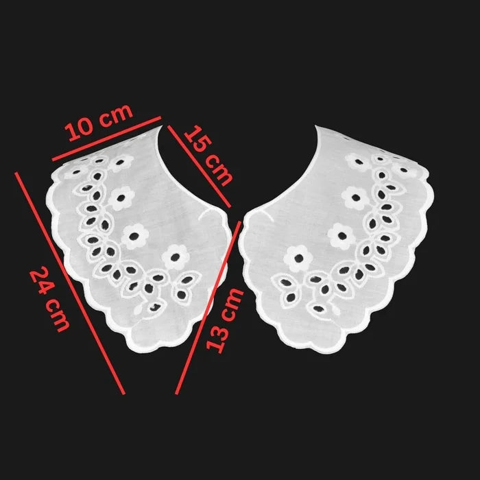 Ani Accessories elegant stylish Peter Pan collar with classic rounded design for dresses, tops and sewing crafts
