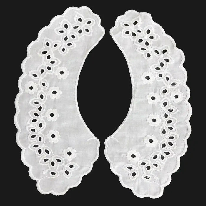 Ani Accessories stylish Peter Pan collar with classic rounded edges for dresses, blouses and DIY fashion sewing