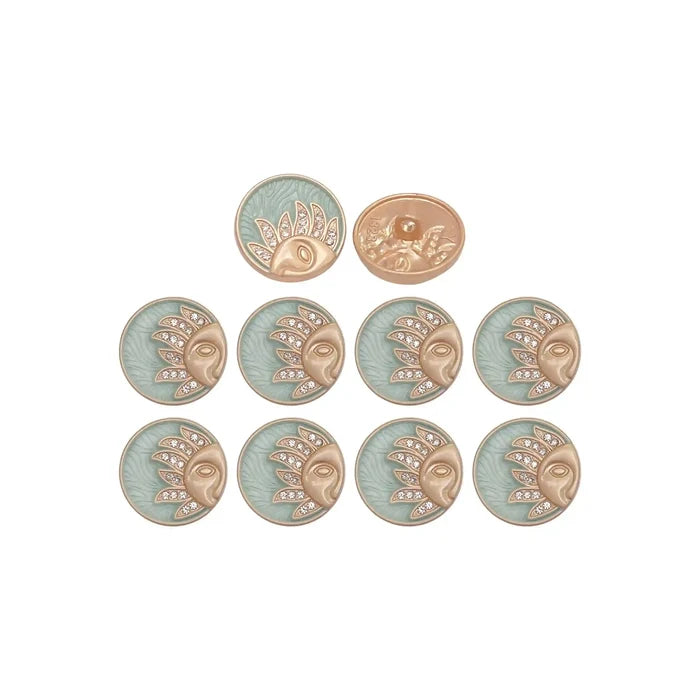 Sun Inspire Metal Buttons | 18mm(28L) & 20mm(32L)