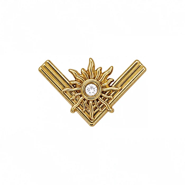 Sunburst Chevron Collar Tip