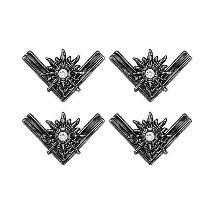 Sunburst Chevron Collar Tip