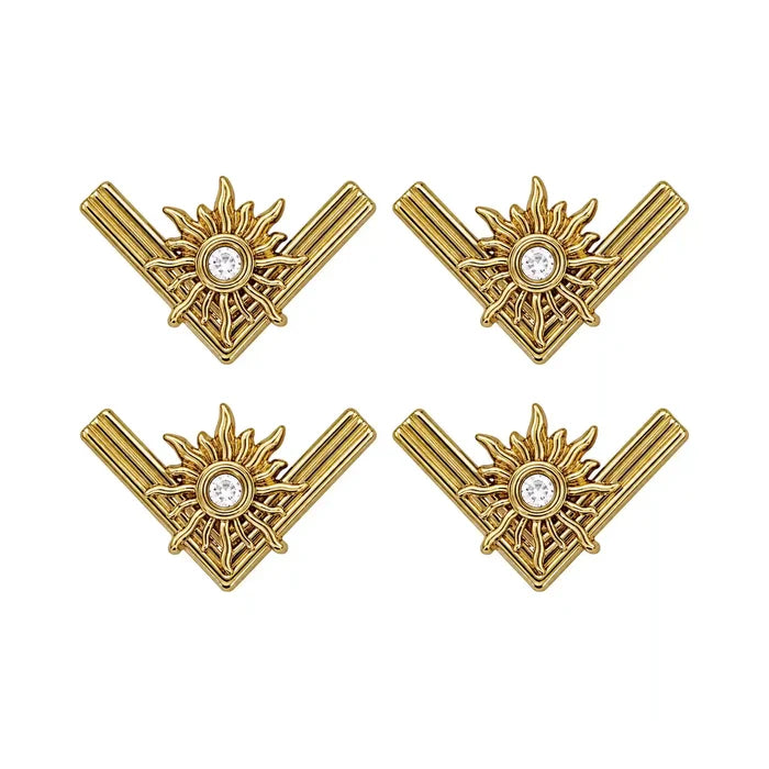 Sunburst Chevron Collar Tip