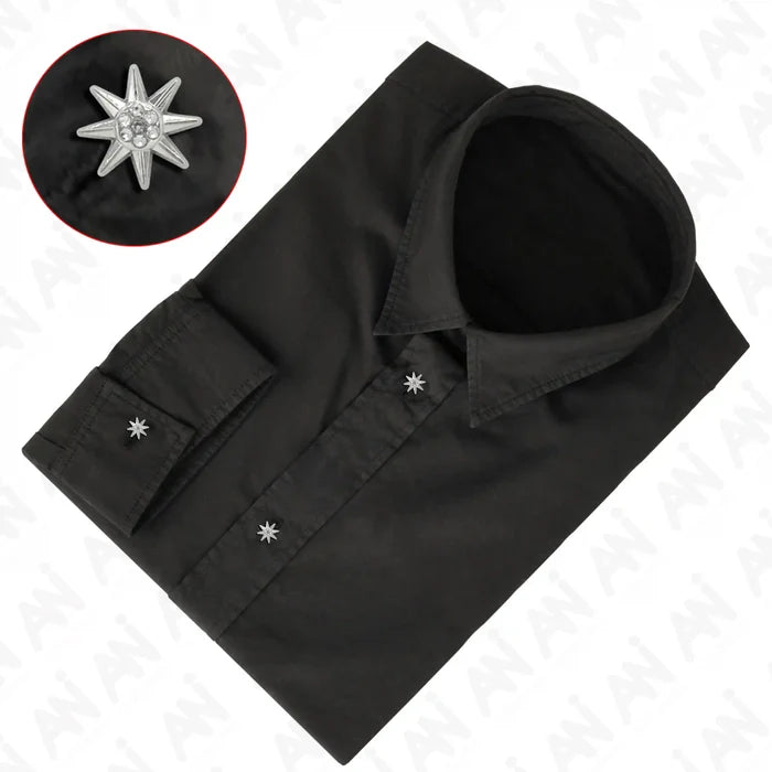 Sunburst Design Rhinestone shirt Buttons | 12mm(20L)