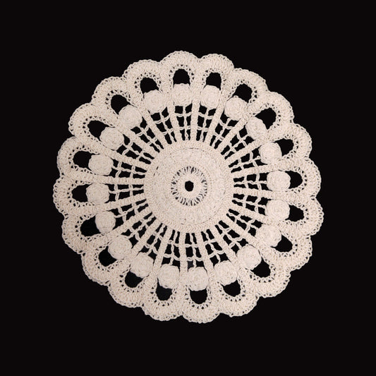 Sunflower Inspire Crochet Cotton Sew Patch