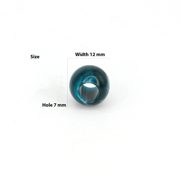 Swirled Style Resin Beads