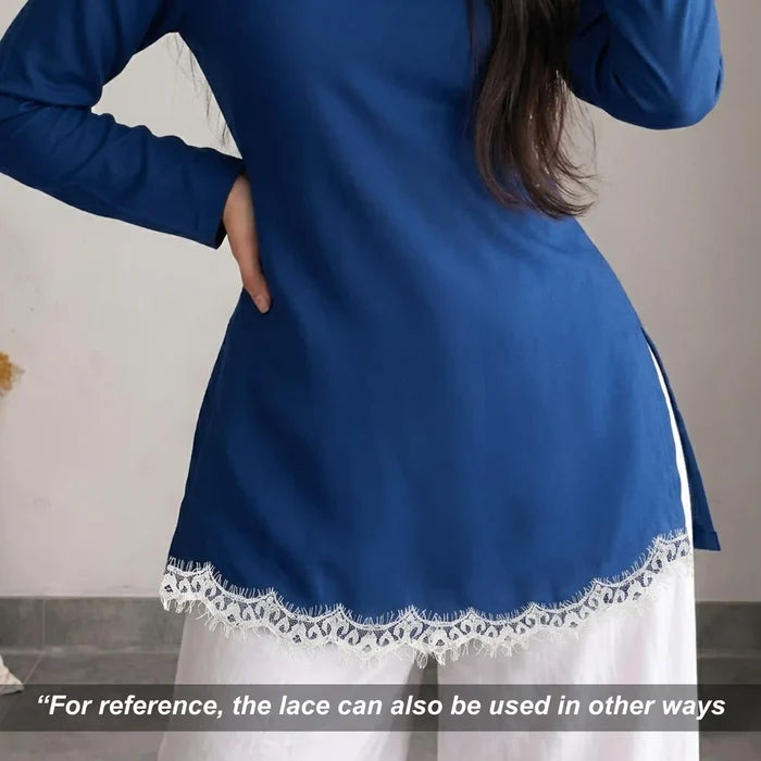 Symmetrical Floral Guipure Lace Bodice | SKU-GD-93