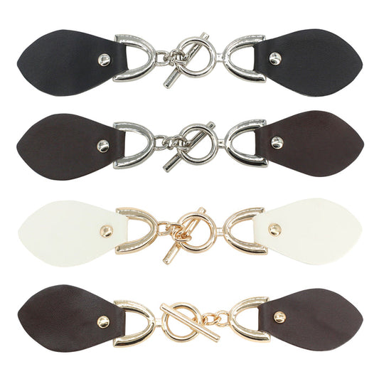T-bar Pu Toggle Buckle | 2 Pair