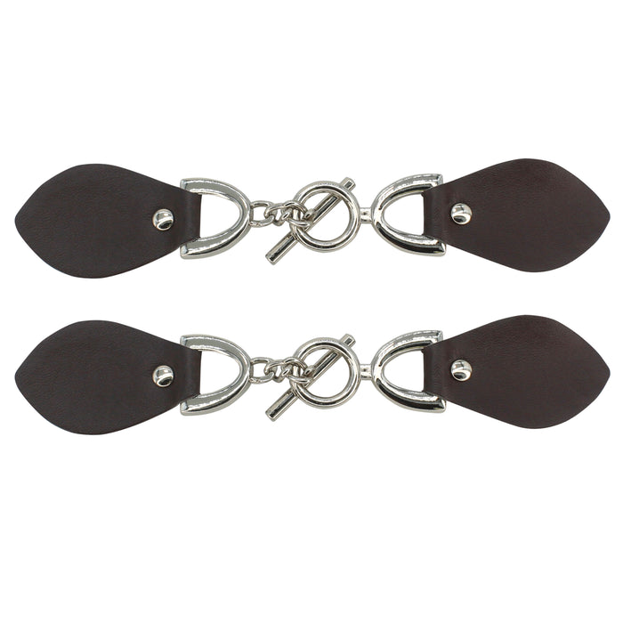 T-bar Pu Toggle Buckle | 2 Pair