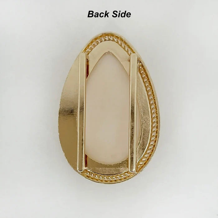 Teardrop Pear Shape Marvel Buckle