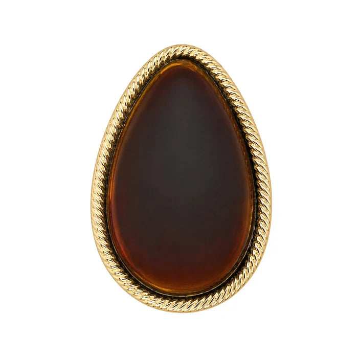 Teardrop Pear Shape Marvel Buckle