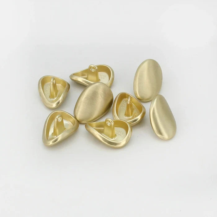 Teardrop-Shaped Metal Button | 20mm(32L)