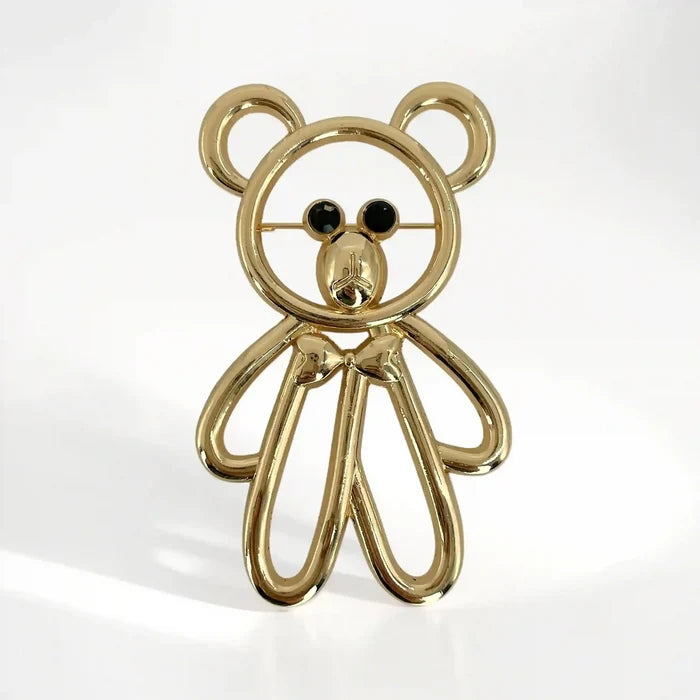 Teddy Bear Pin Brooch