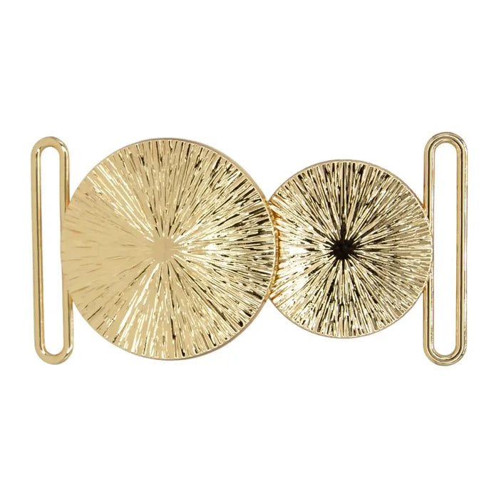 Textura Gold Metal Buckle | 10cm