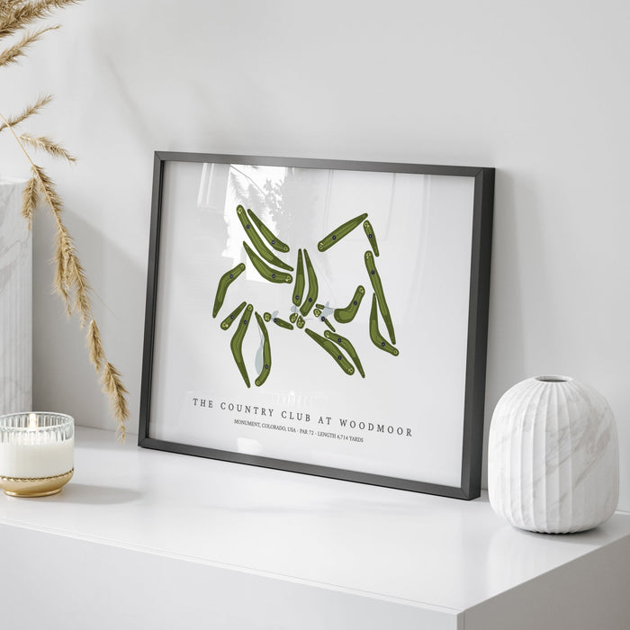 The Country Club at Woodmoor | Golf Course Map | On Table