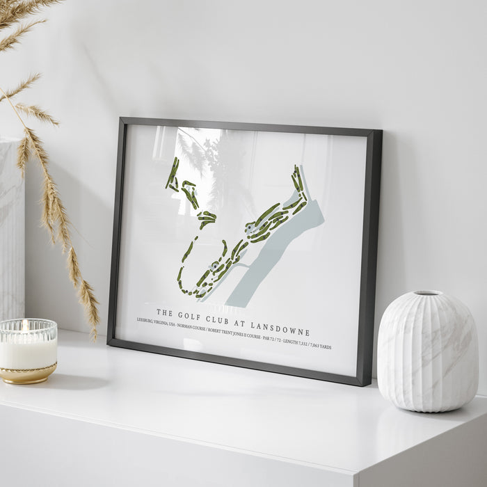 The Golf Club at Lansdowne | Golf Course Map | On Table