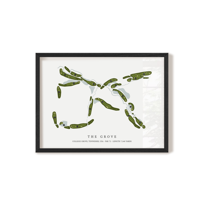 The Grove | Golf Course Print | Black+Frame