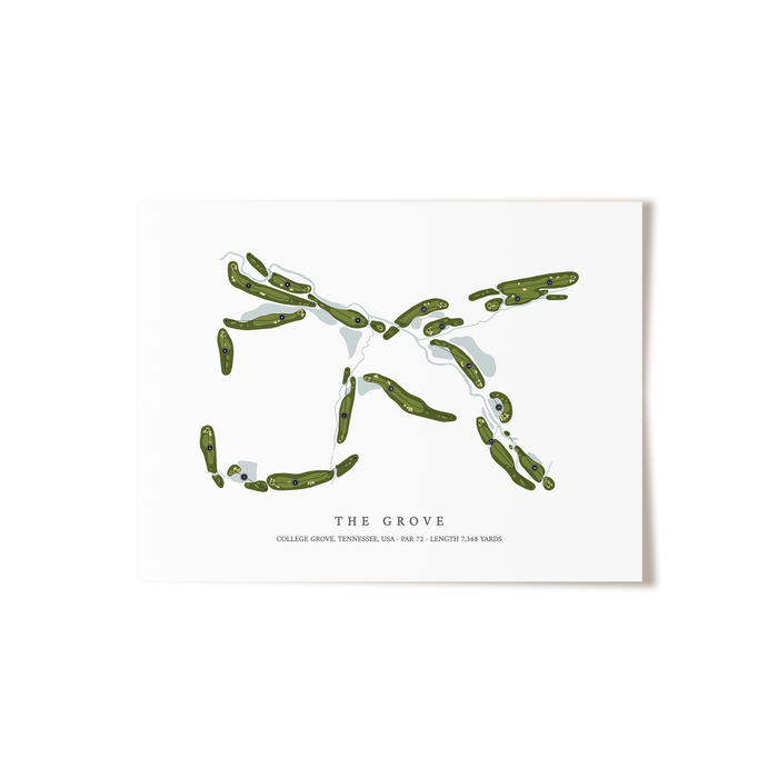 The Grove | Golf Course Print | Unframed