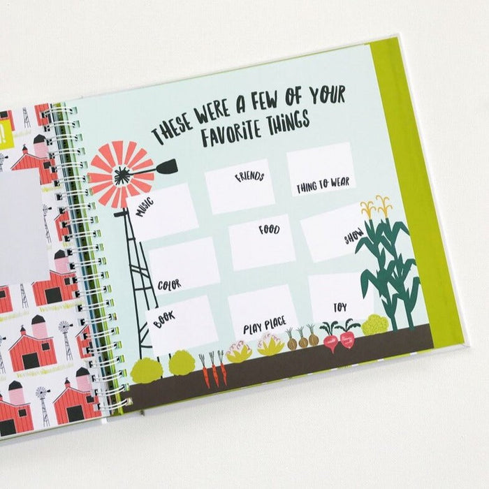 The Little Years Toddler Memory Book - BOY - Babies in Bloom