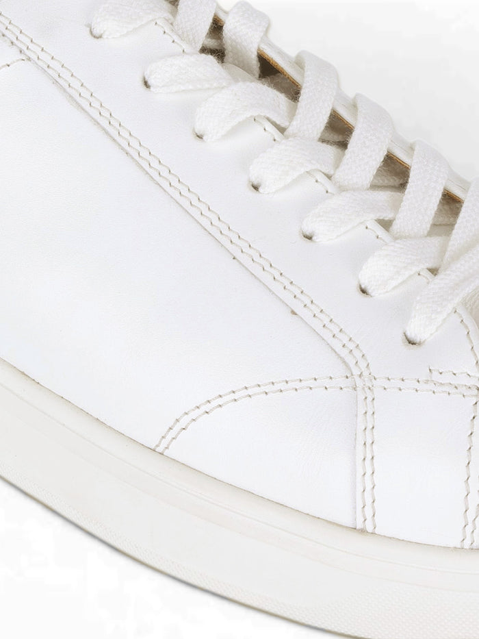 Theo White Sneakers | Premium Smart Casual Lace-Up Shoes | TC-2645WT