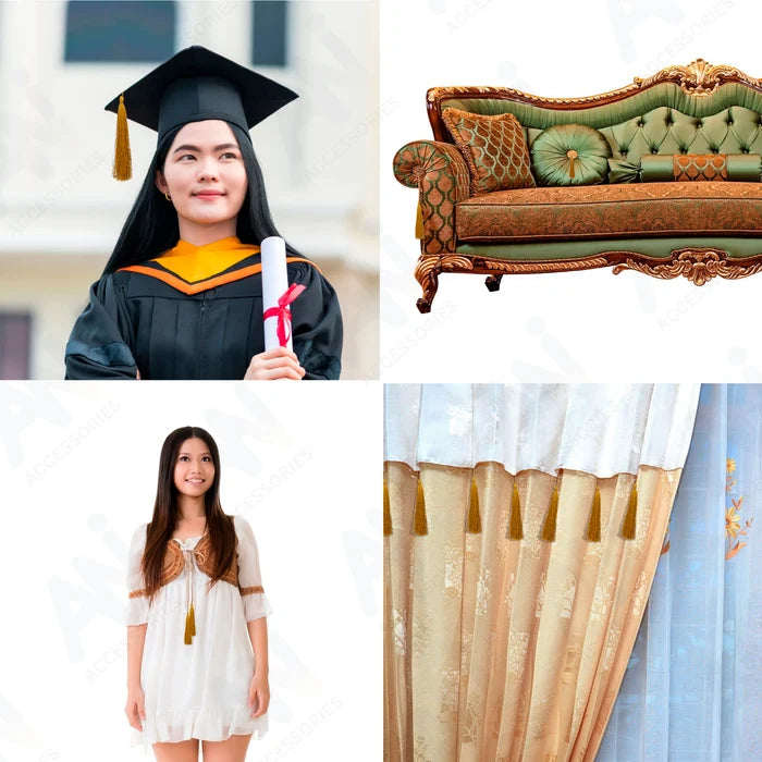 Thread tassels