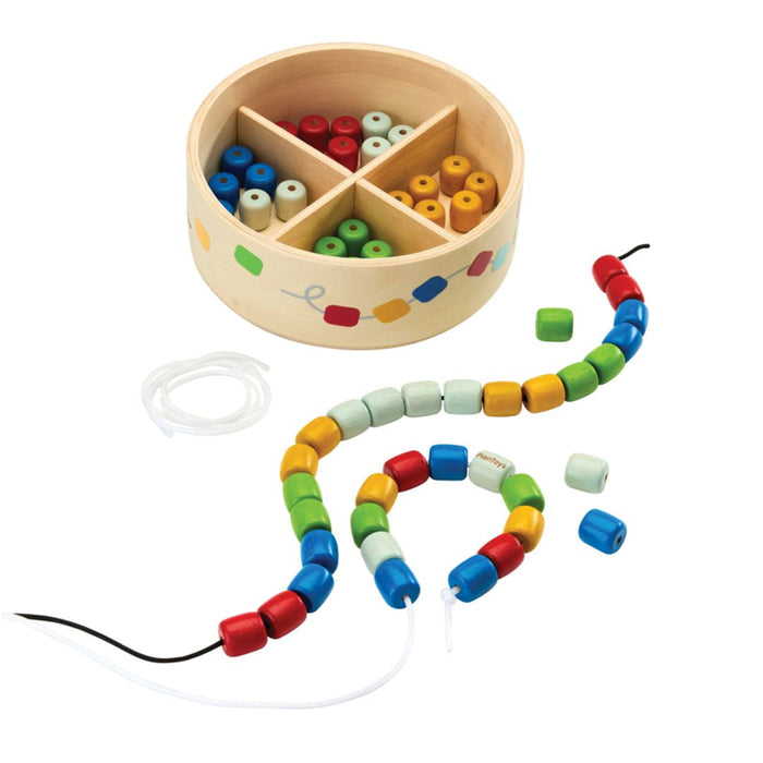 Threading Beads - Babies in Bloom