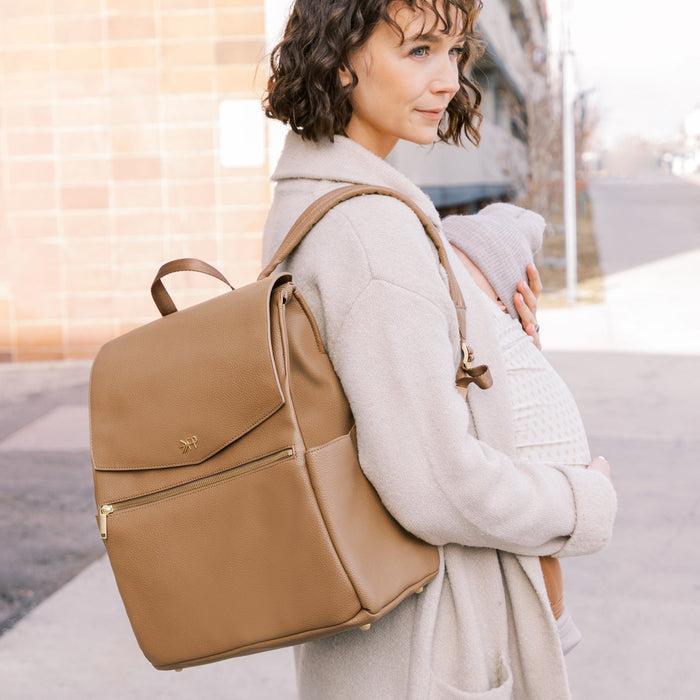 Toffee Classic Diaper Bag II - Babies in Bloom
