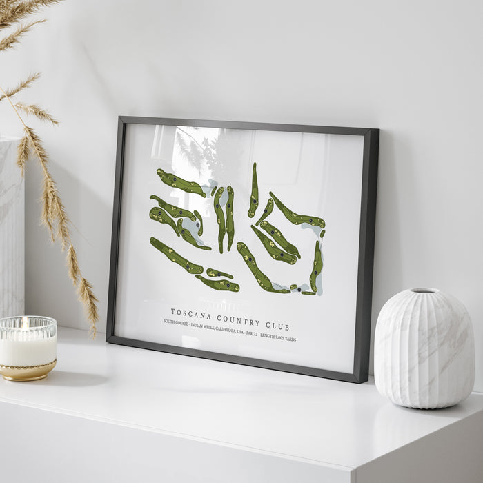 Toscana Country Club - South Course | Golf Course Map | On Table