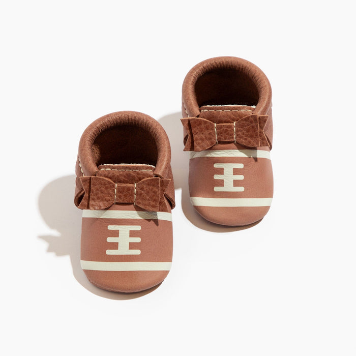 Touchdown II Bow Baby Shoe - Babies in Bloom